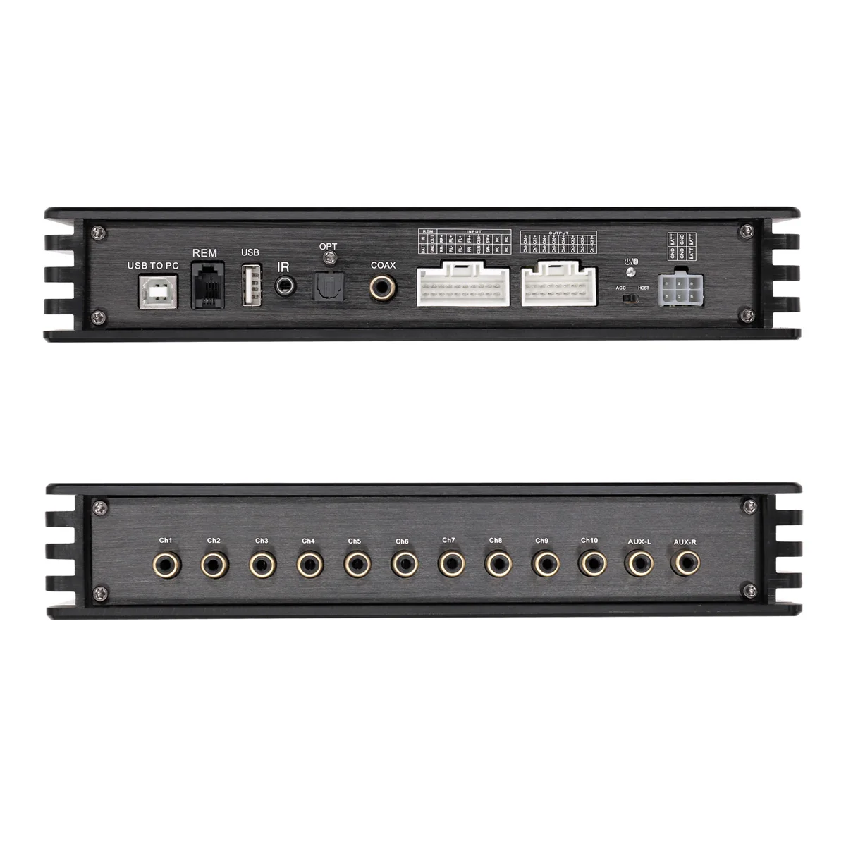 PUZU PZ-X6800S 6ch to 10ch Premium Car Audio DSP processor built in 8ch amplifier output power 500W RMS app and software control