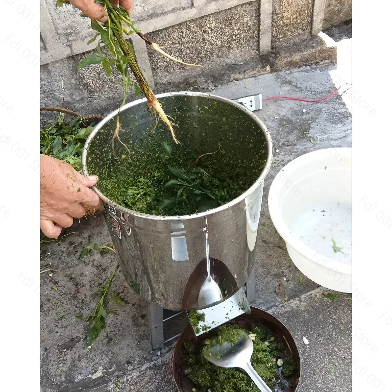 Stainless Steel Vegetable Chopper for Chicken Feed, Multi Function Grass Cutter Feed Crusher