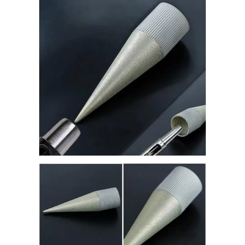 

Grinder Polisher Manual Tool, DIY Leather Emery Round Hole Punch 3-16MM, 1Pc