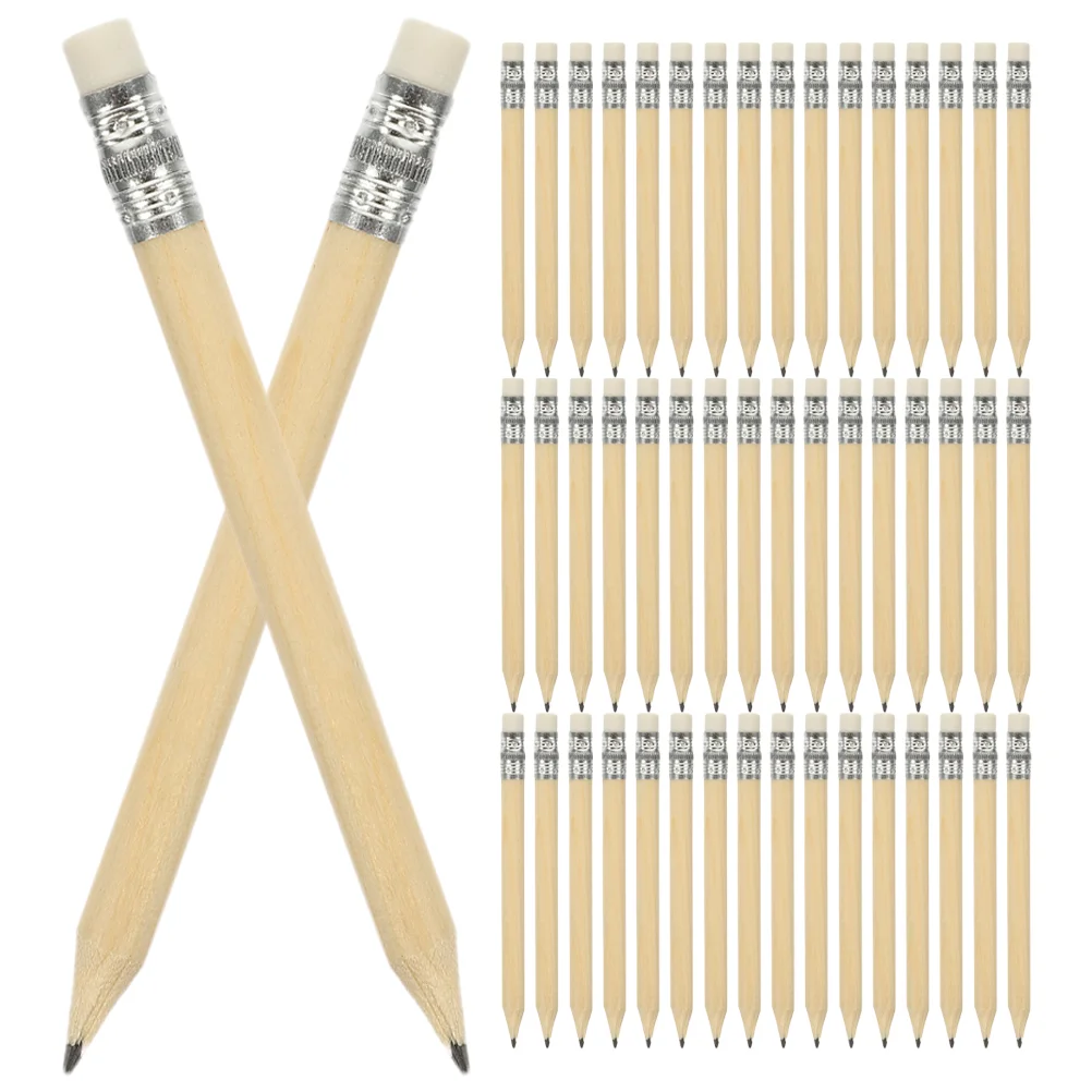 100 Pcs Short Pencil Lead Pencils Writing Bulk Electric Office Wooden for Painting Student