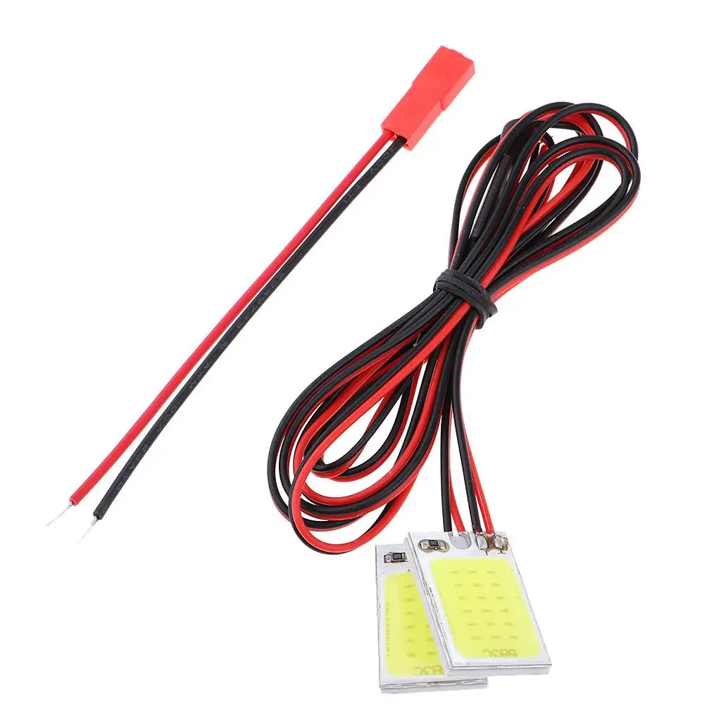 Luces estroboscópicas LED para accesorios de modelos de barcos cuadricóptero RC Drone