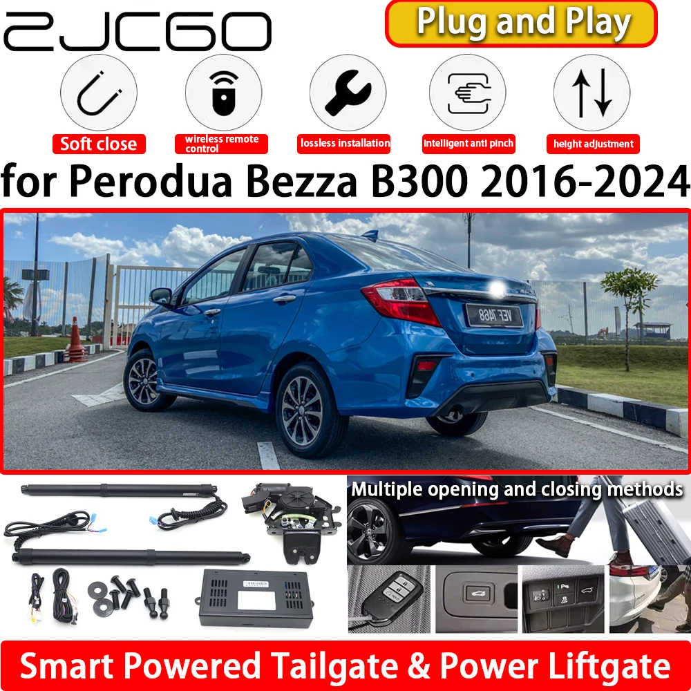 

for Perodua Bezza B300 2016-2024 OEM Automatic Electric Powered Tailgate Power Liftgate Tail Gate Lift Kit System Plug & Play