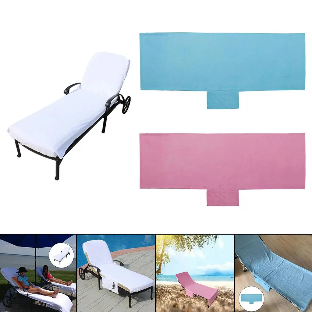 Beach Towel Cover Absorbent for Lounger to Carry 85 x 29 inch