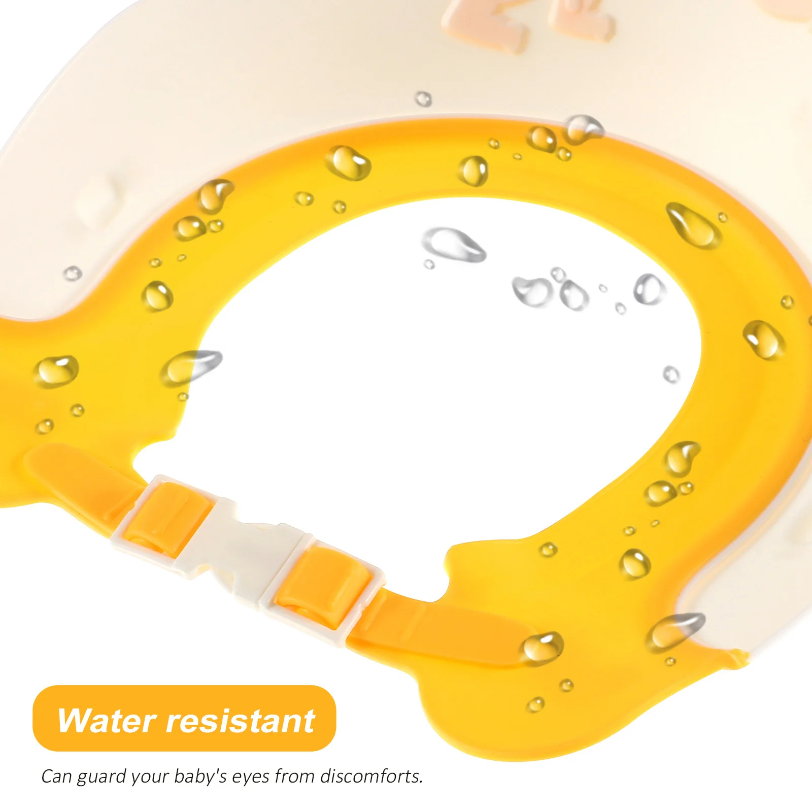 4 قطع من قبعات استحمام الطفل بتصميم ديناصور قابل للتعديل لغسل الشعر، قبعة شامبو للأطفال، وقت الاستحمام، ممتع للأطفال الصغار