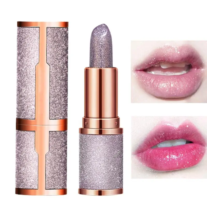 LipStick Kleurveranderende lippenstift Hydraterende waterdichte langdurige lippenstift Temperatuur Kleurveranderende lippenbalsem Lippenverzorging