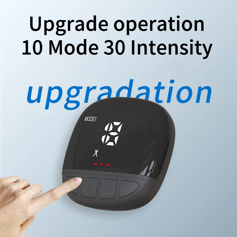 Умный стимулятор мышц живота, пресса, вибрационный массаж талии, Ems, пояс для похудения, массажный пояс шиацу