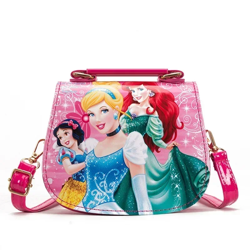 

Disney Frozen 2 Elsa Anna princess children's toys shoulder bag girl Sofia princess baby handbag kid fashion shopping bag gift