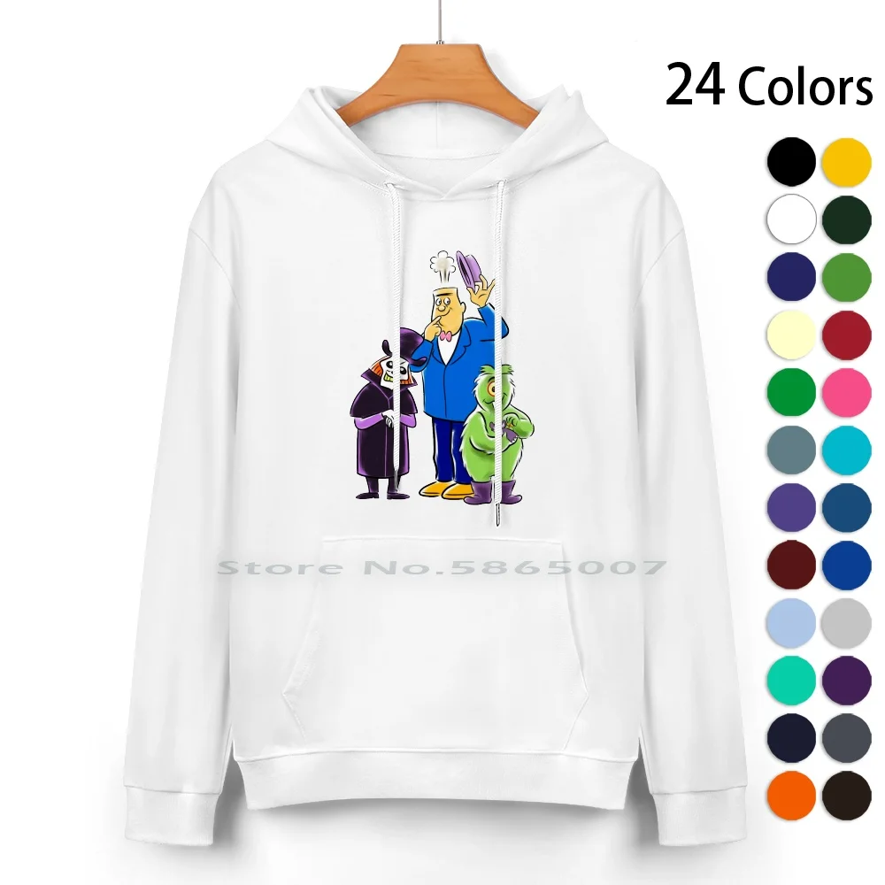 Milton The Monster Pure Cotton Hoodie Sweater 24 Colors Milton The Monster Show Cartoon Comic Guido Horror Tv Show Series