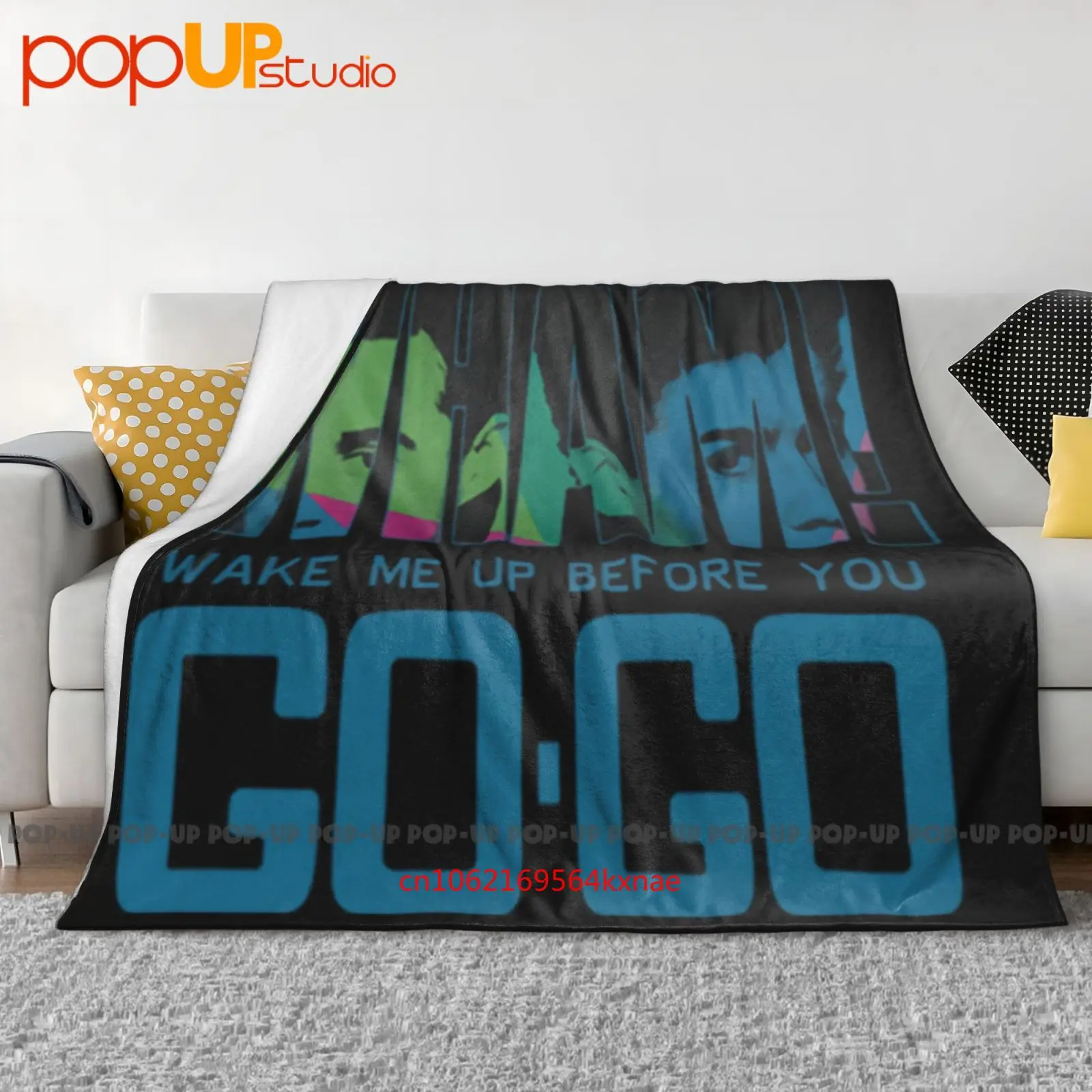 Wham Wake Me Before You Go Pop Music Concert Ultra-soft بطانية لحاف الشتاء غطاء أريكة أغطية السرير #1