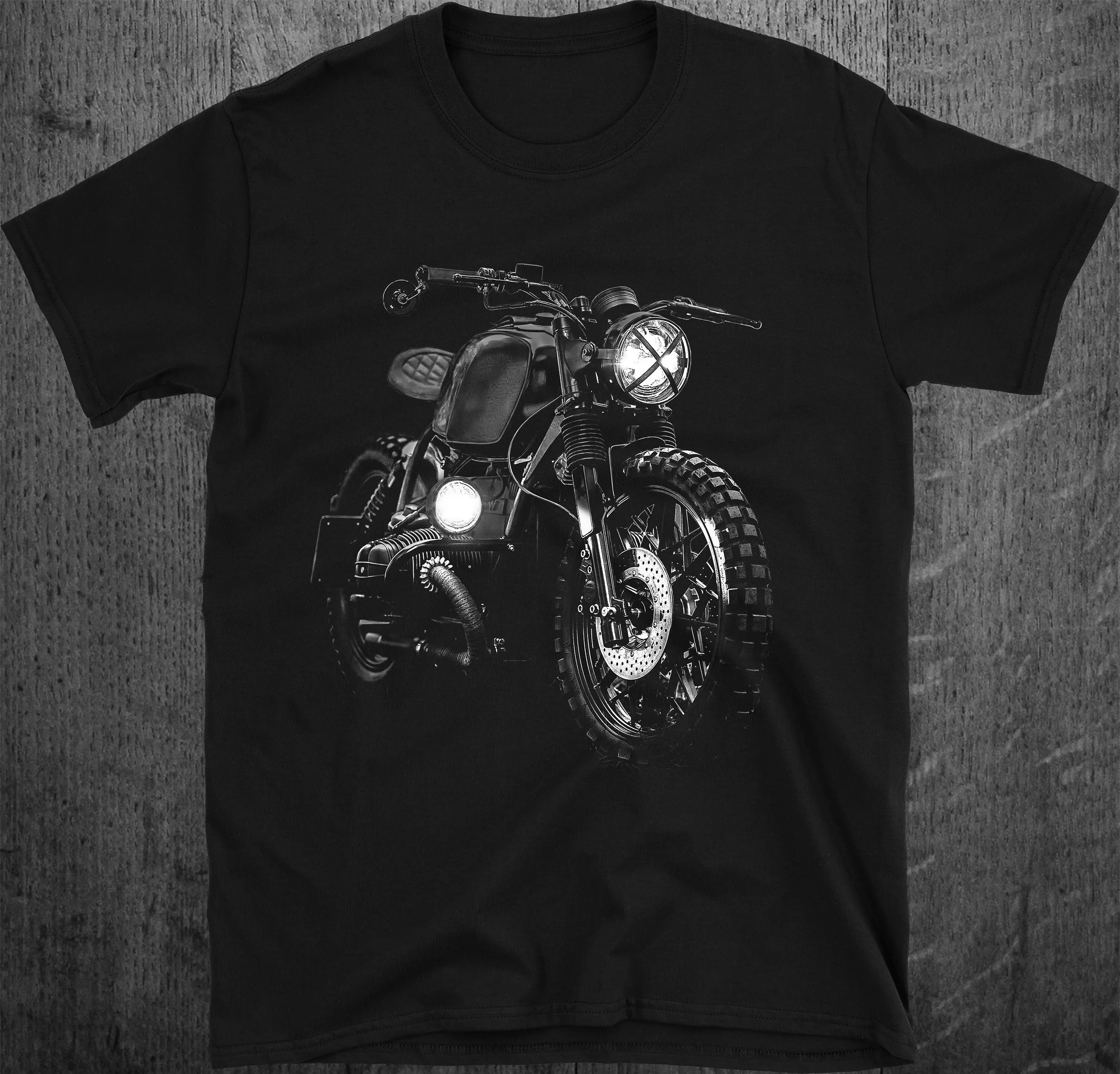 Motorcycle r100 Classic Ride T Shirt 100 Cotton