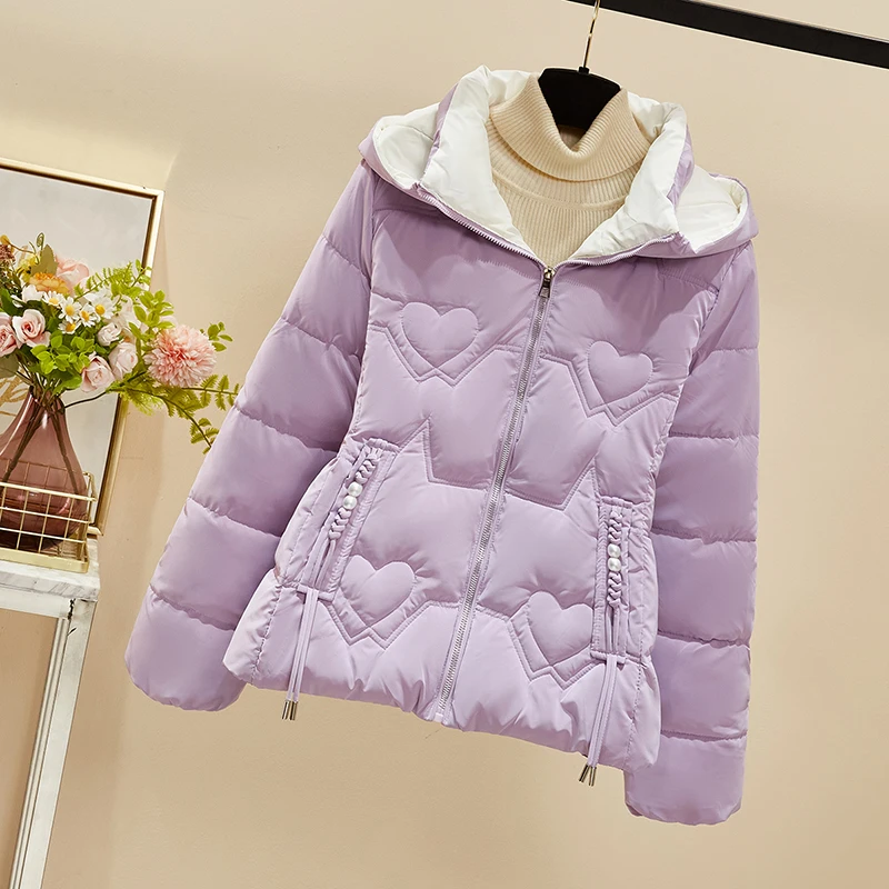 

Casual Simple Cotton Jacket for Women Winter 2025 New Stylish Solid Colour Coat High-grade Commuter Versatile Outerwear