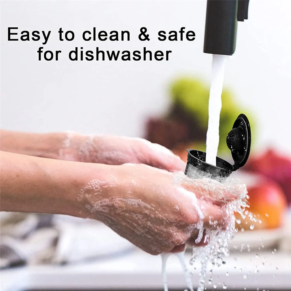 Filtros de café recargables universales para k-supreme y k-supreme Plus, reutilizables para Keurig 1,0 y 2,0