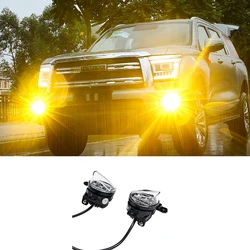 For GWM Great Wall Haval H5 II 2023 2024  Golden Fog Lights Fog Light Accessories Signal Automotive Plug And Play