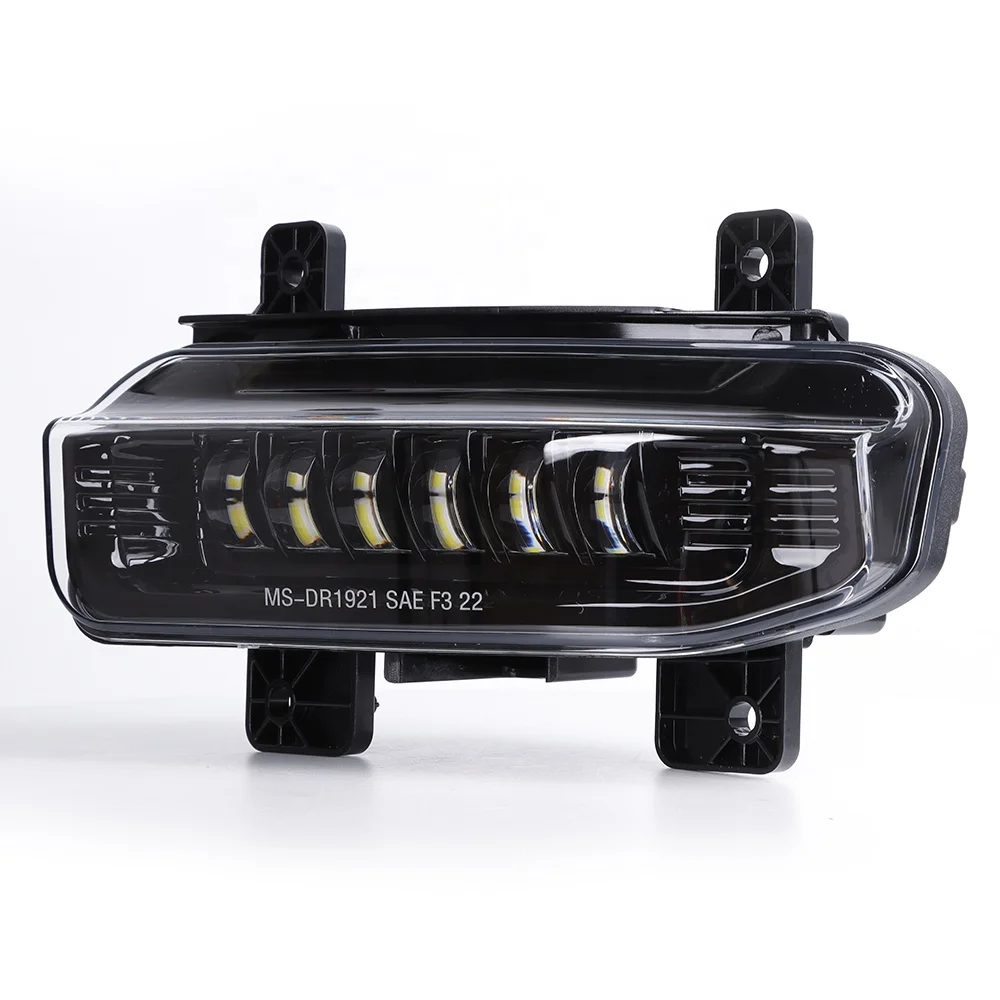 For Dodge Ram 1500 2500 3500 2019-2022 Led Fog Light Assemly High Brightness Front Fog Lamp Modification Accessories