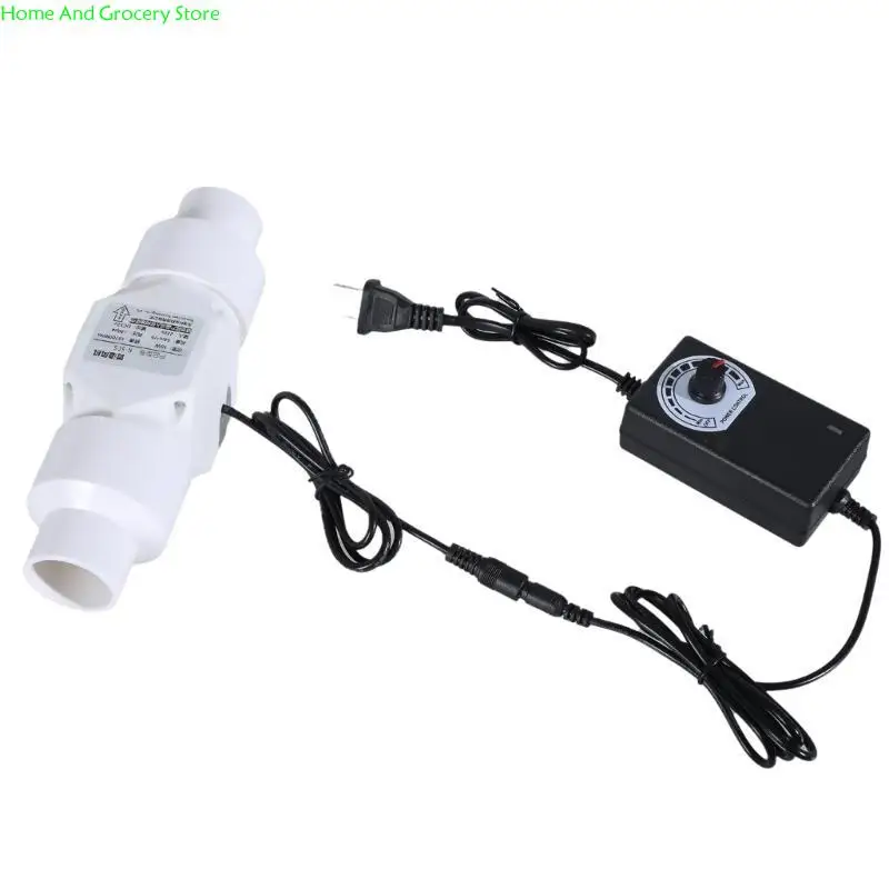 

0XXA Quiet Operation Extractors Fan with Metal Inlines Pipe Fan for Home Office