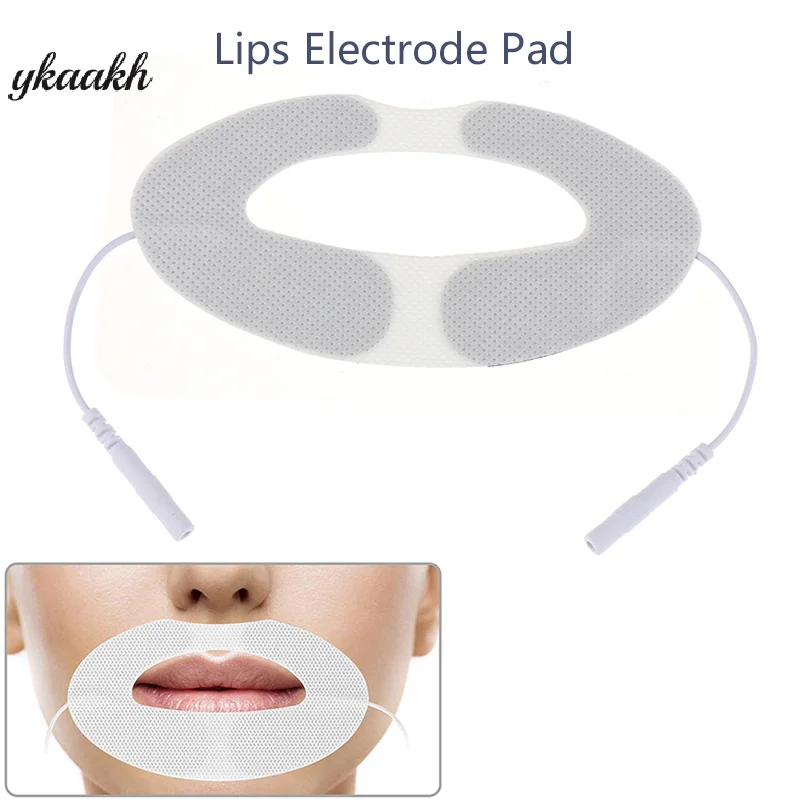 

1Pc Lips Electrode Pad Non Woven Fabric Replacement Electrode Patch Accessory for Pulse Massager Electrode Pad for Massager