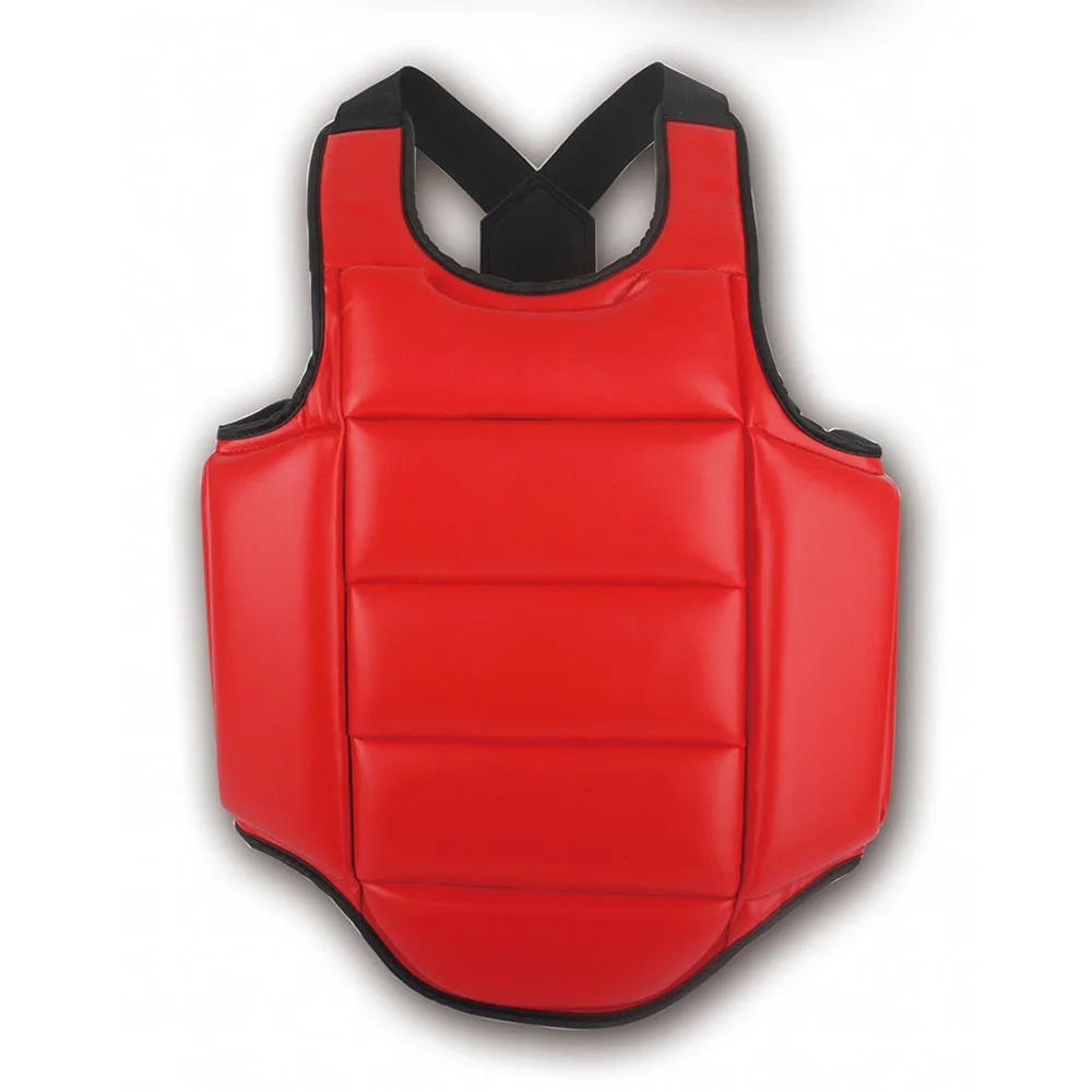 

Soft Training Uniform for Taekwondo Target Boxing Equipment Foam Body Protector Martial Arts Vest Red/Blue/Black/Gray Unisex