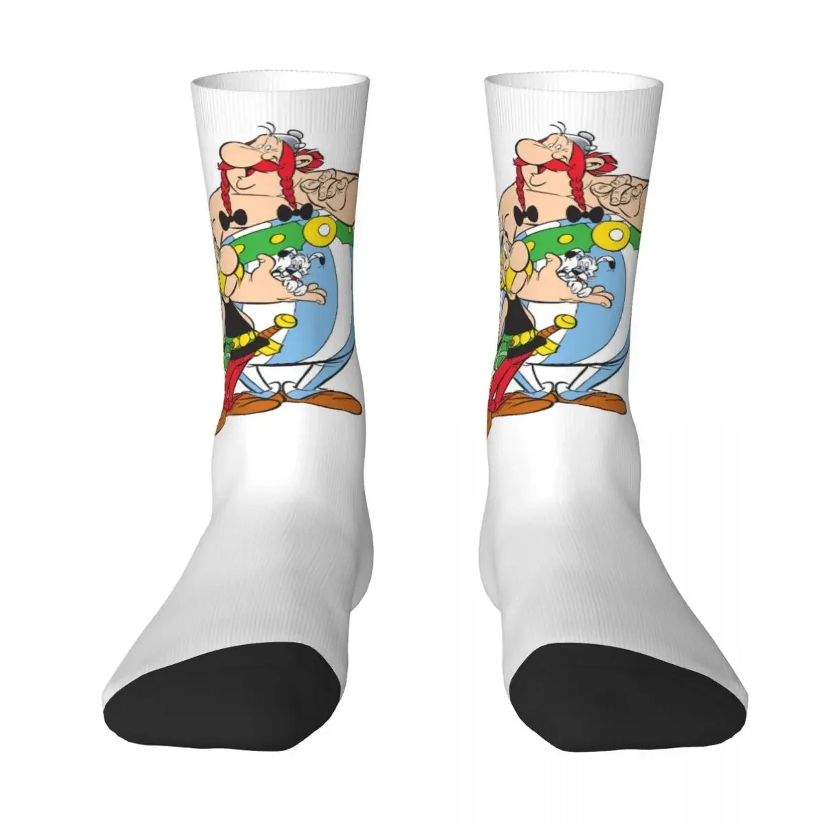 Asterix And Obelix Socks Harajuku Super Soft Stockings All Season Long Socks Accessories for Unisex Birthday Present