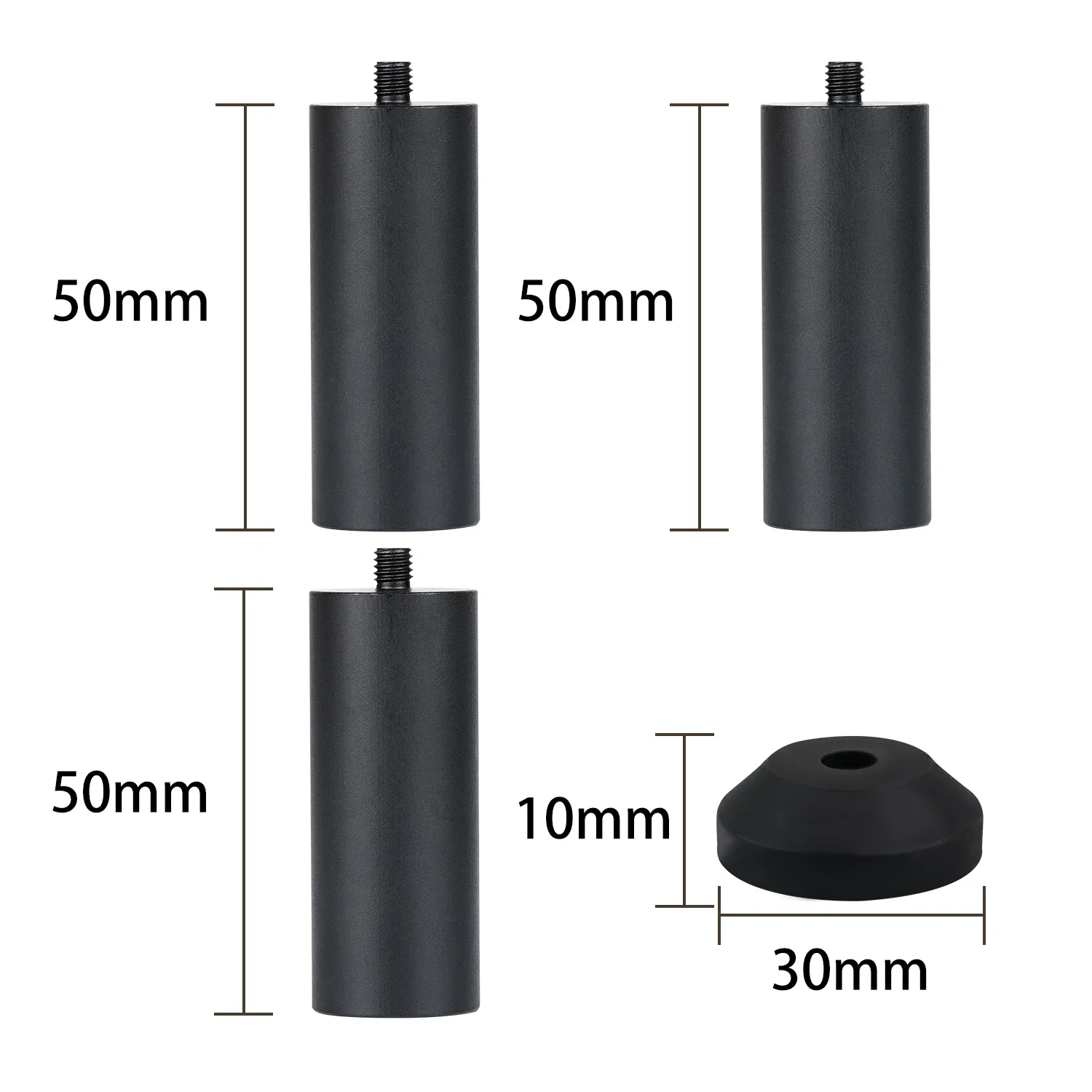 Laser Engraving Machine Leg Expansion Metal Heightening Column 150MM Heighten Kit Can Be Used With Y-axis Rotary Roller Module