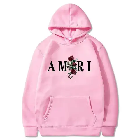 Trend Printed Sportswear Harajuku Casual Pullover Cool Street Clothing Long Sleeved Hoodies Amri Men's And Women's Fashion
