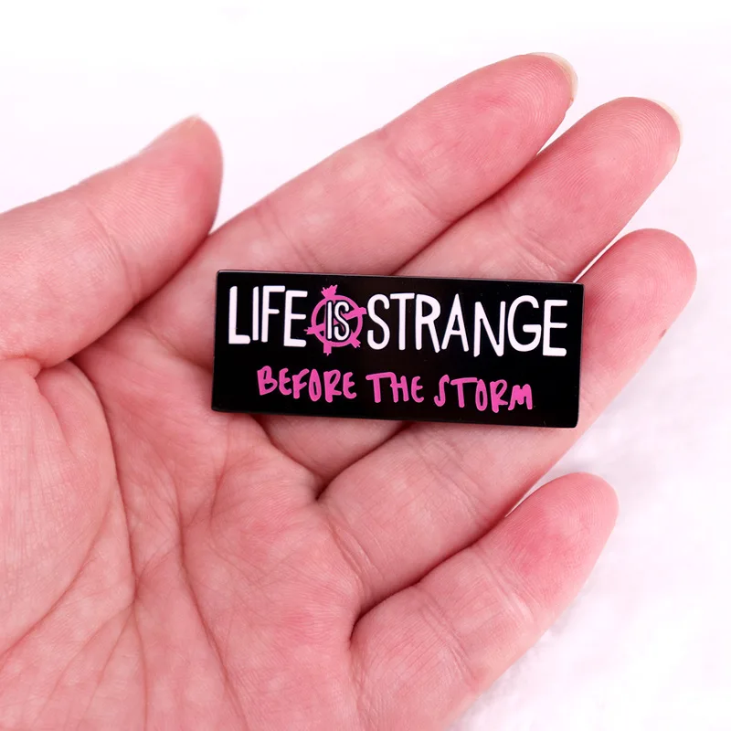 Life Is and Strange Same Pin Set Classic Game Periphery Enamel Brooch Bag Lapel Badge Cartoon Jewelry Set Friends Party Gift