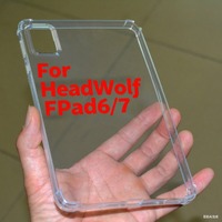 Lightweight Convenient Soft Rubber Shell For HeadWolf FPad6/7 8.4inch Transparent TPU Anti Drop Protective Case