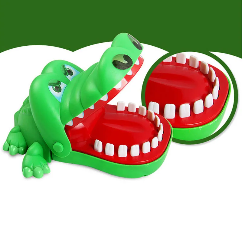 Hand-Biting Thrilling Trick Toys Simulation Crocodile Shark Bite Finger Decompression Toys Cool Stuff Gifts for Kids Children