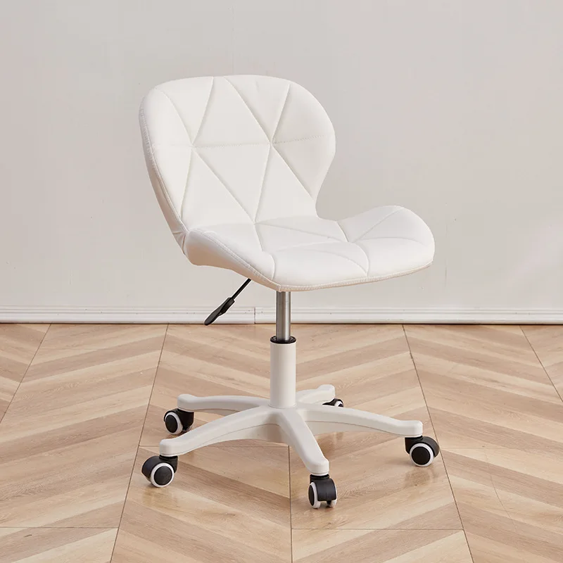 

360° Swivel Computer Chair Home Office Chair Bedroom Balcony Dressing Stool Dormitory Height Adjustable Study Room Lazy Chair