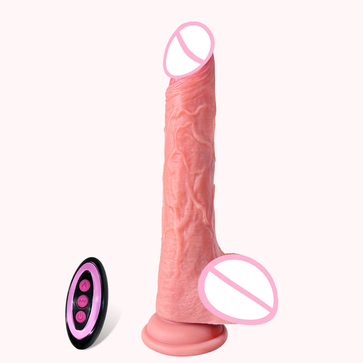 Sex Toys Powerful Thrusting Dildos for Women Realistic Penis Telescopic Rotation Rubber Dick Silicone Artificial Adult Supplies