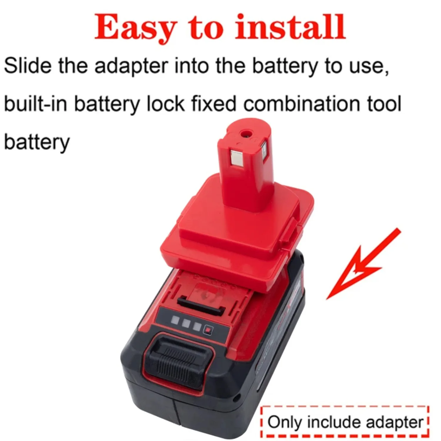 Battery Adapter For Ryobi 18V ONE+ Li-ion Tool To Einhell Ozito 18V Li-ion Battery Adapter Converter Power Tool Accessory