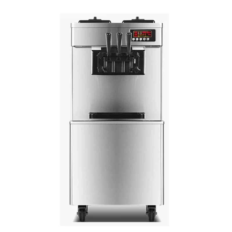 

Soft Ice Cream Machine Automatic Commercial Kitchen Equipment Freeze Shake Vending Haagen-Dazs Cone Maker