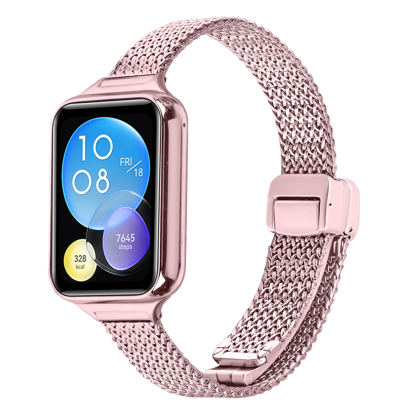 Stainless Steel Strap for Xiaomi Mi Band 8Pro/9 Pro Milanese Loop Wristband Bracelet for Redmi Watch 4 5 Replacement Accessories