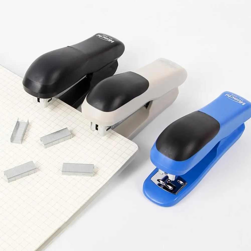 Easy to Press Stapler Stapler with Comfortable Grip Effortless Binding Stapler Comfortable Grip Fast Labor-saving for Stationery