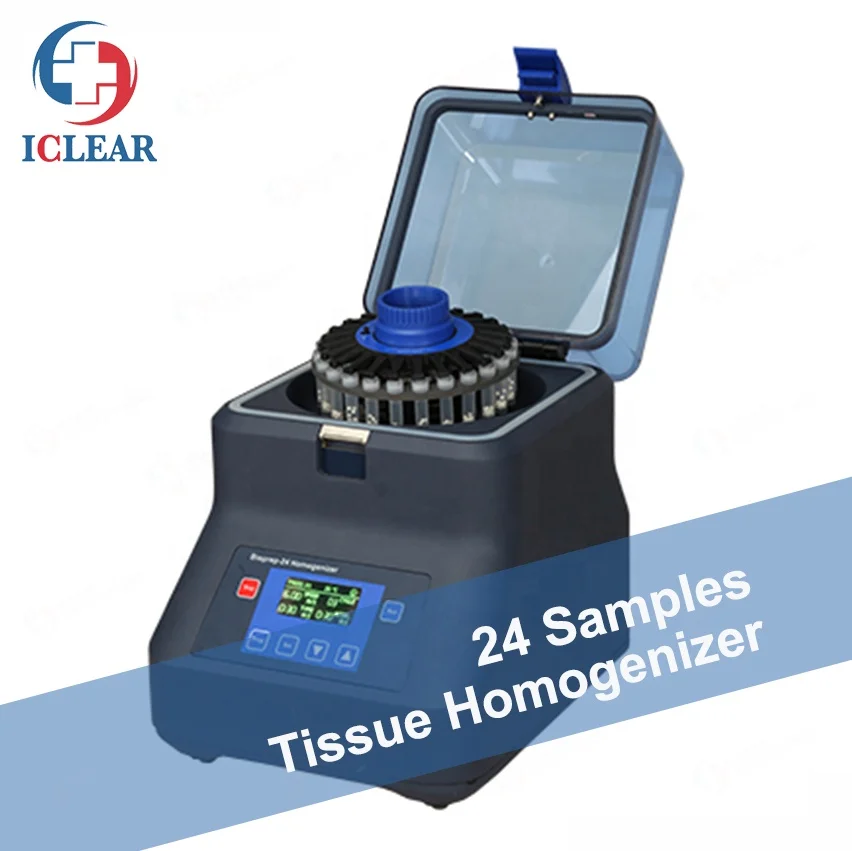 3D 24 Tubes Biological Sample Small Lab Homogenizer Machine