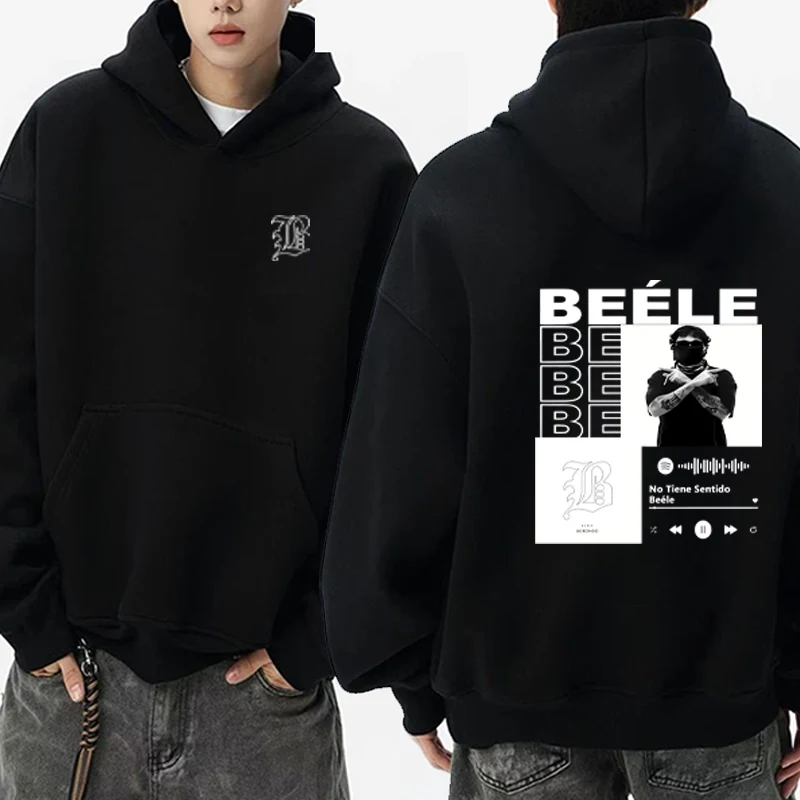 

Rapper BEELE Borondo Album Tour printed Hoodie Men women Autumn Winter Fashion Hip Hop High Quality Fleece Pullover Unisex Loose