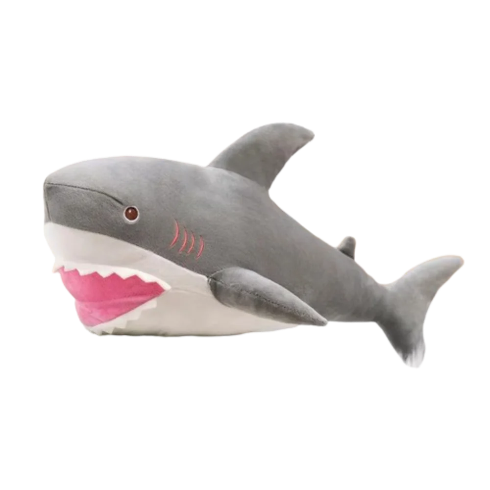

Animal Cartoon Simulated Killer whale Dolls PP Cotton Funny Great White Shark Plush Toys 32cm Kawaii Animals Plush Pillow