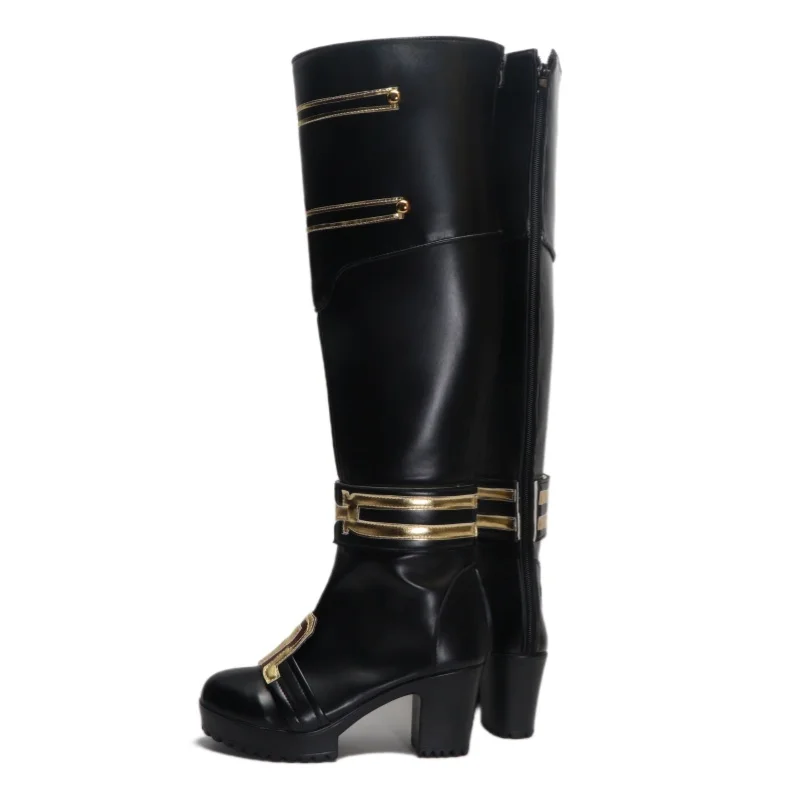 ‌ Arcane Seizoen 2 Caitlyn Cosplay Schoenen Laarzen voor Vrouwen LOL Politieagente Kostuum Accessoires