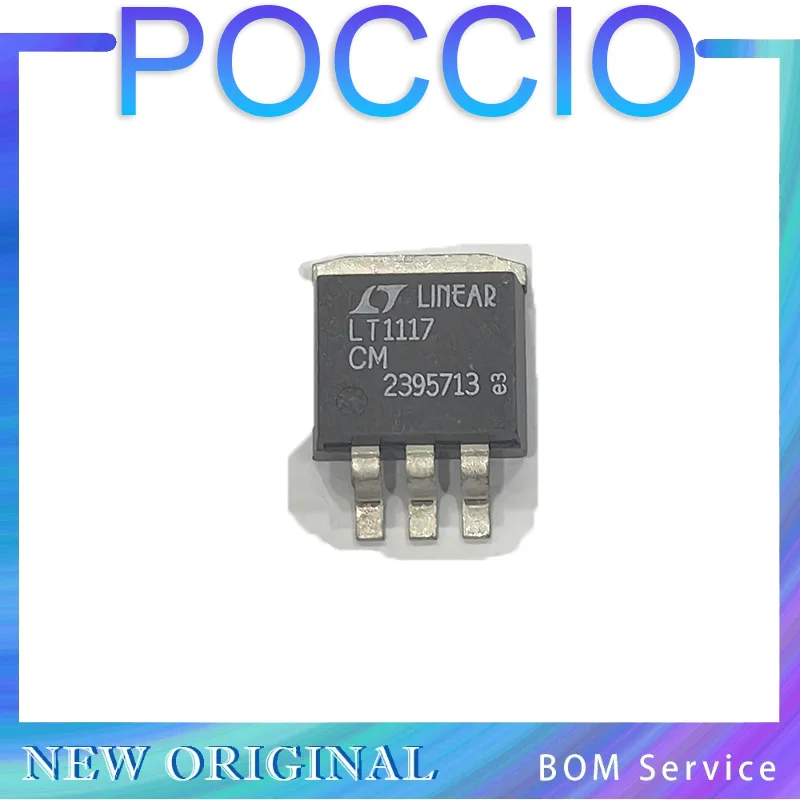 LT1117CST LT1117CST-2.85 LT1117CST-5 LT1117CM LT1117 - 800mA Low Dropout Positive Regulators Adjustable and Fixed 2.85V,3.3V, 5V