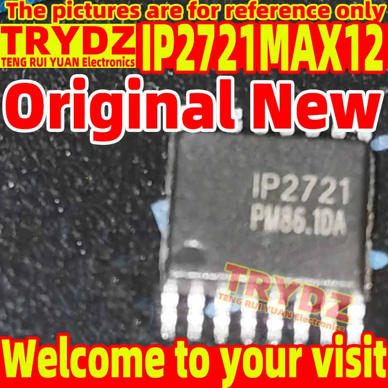 20-2 Stück Original Neu IP2721-MAX12 IP2721MAX12 TSSOP16 Schnelles Ladeprotokoll Lade-IC-Chip