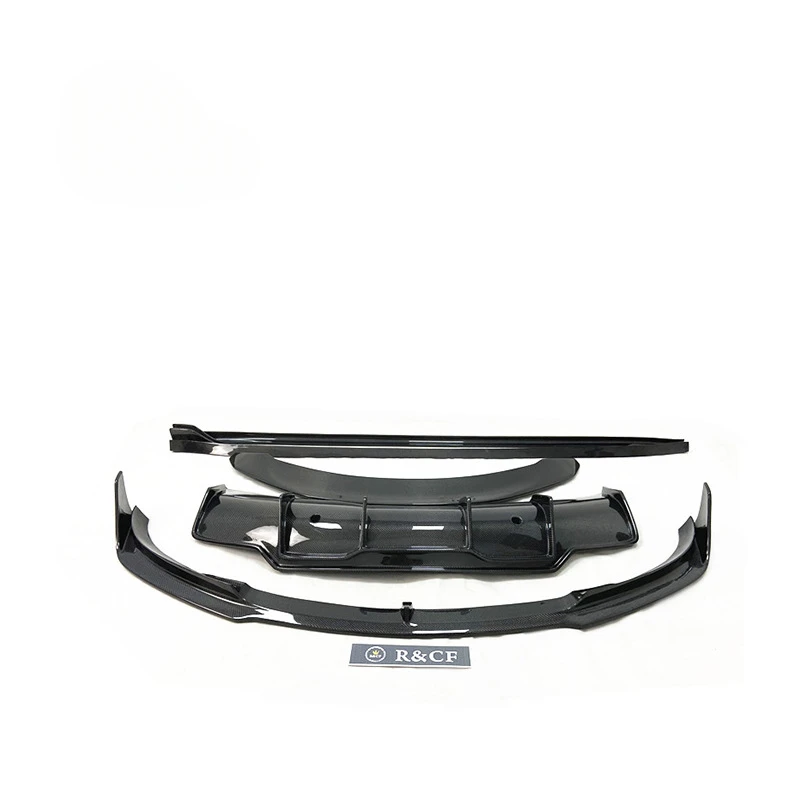 

Reli Applicable to Tesla Model 3 VCarbon fiber front lip, tail wing, side skirts, rear lip kit