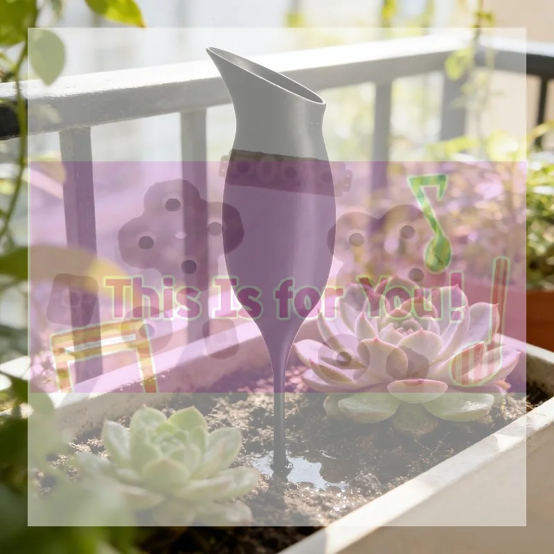 【MA】Wine Glass-Shaped Self-Watering Device For Promoting Root Absorption Indoor Potted Plants Automatically Watering Tools