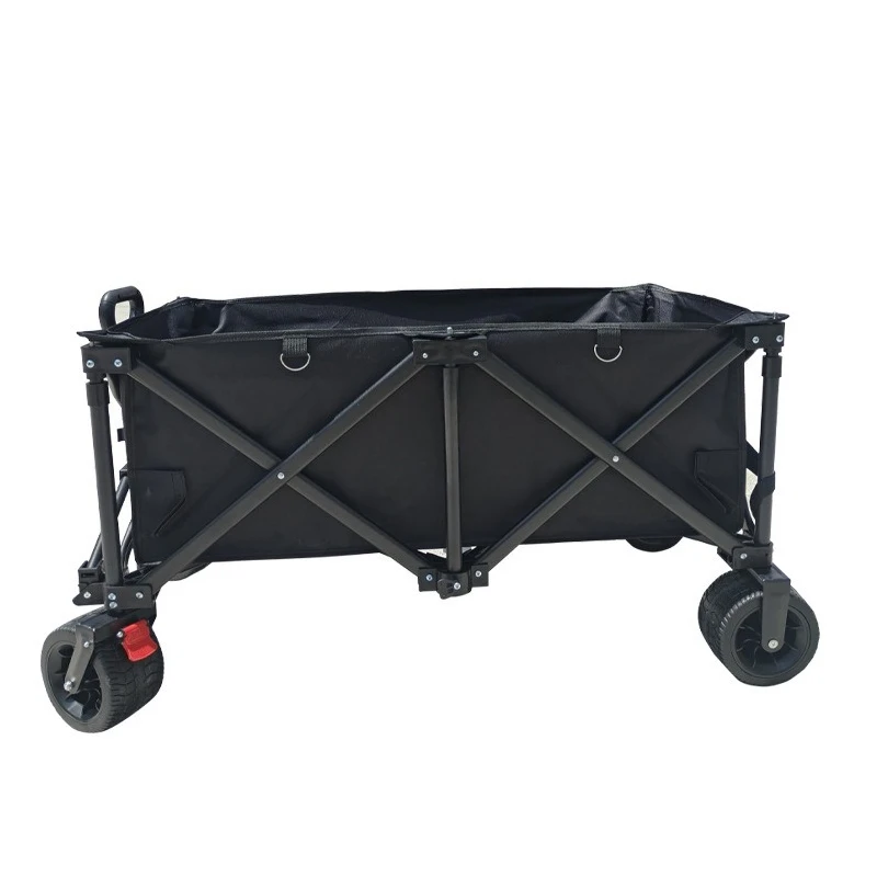 

Outdoor camping cart upgraded, new large, load-bearing, pull cart barbecue picnic