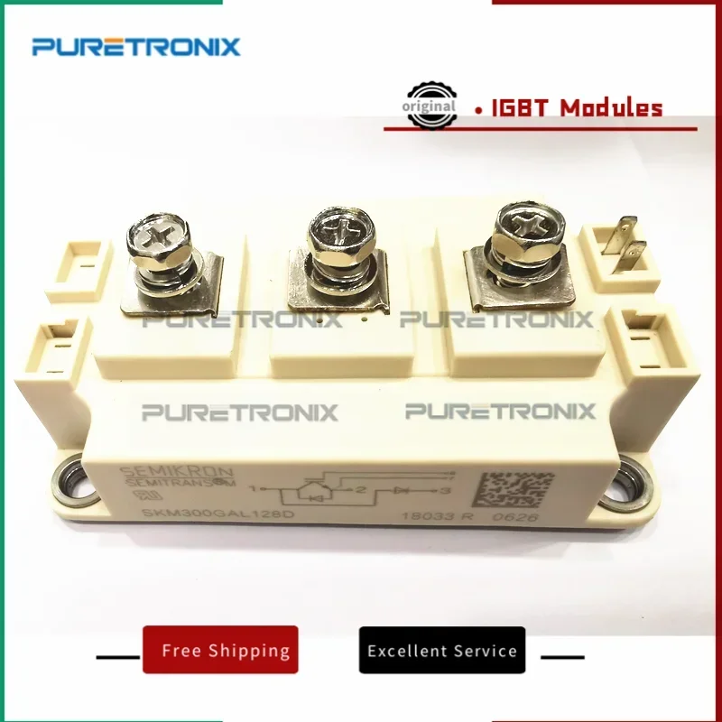 SKM300GAL128D SKM400GAL125D SKM400GAL173D SKM400GAL176D SKM200GAL176D SKM200GAL12T4 SKM200GAL122D Módulo IGBT Original