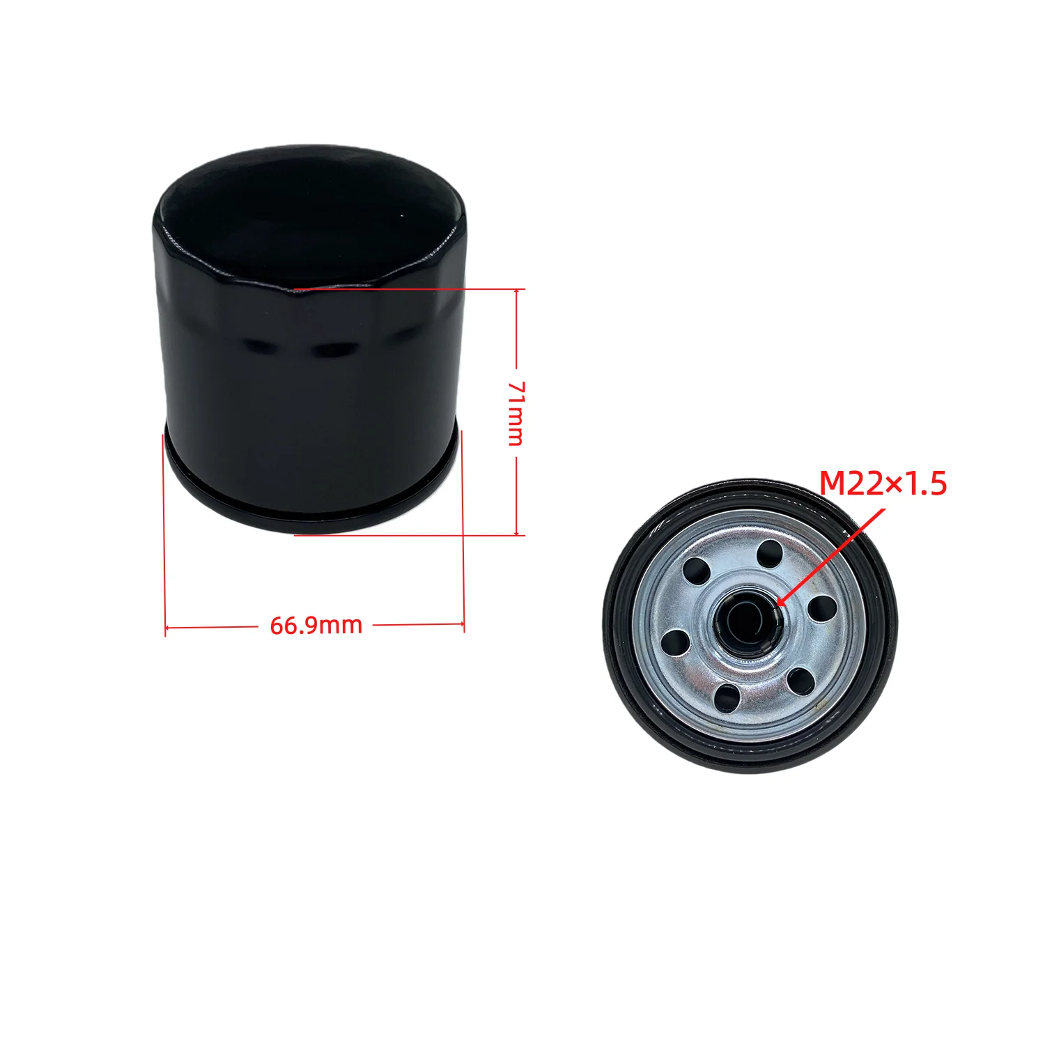 Oil Filter Assembly For SEGWAY AT5 S/L T3b Snarler AT6 S/L T3b Snarler AT6 S/L E5 F01G00500001