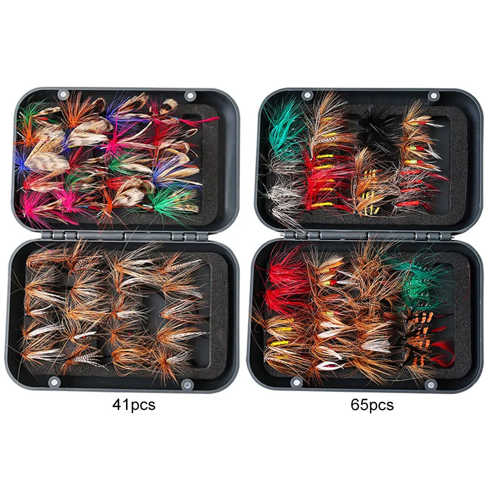 Insetti bionici Mosche Esche da pesca a mosca Esche da pesca per insetti artificiali per set di esche da pesca alla trota e alla carpa