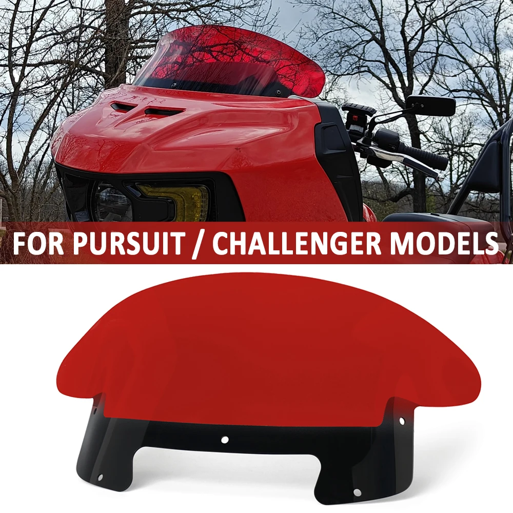 

2020-2025 For Indian Pursuit Challenger Limited Dark Horse Premium New Motorcycle Accessories Windshield 11 inches