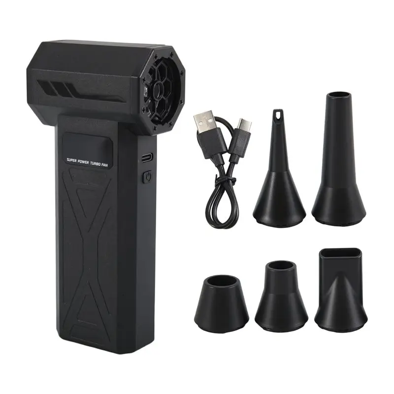 

Беспроводной вентилятор для заливки краски с 5 насадками для акриловых работ, портативный инструмент для техники Dutch Pour и других художественных проектов - AT36