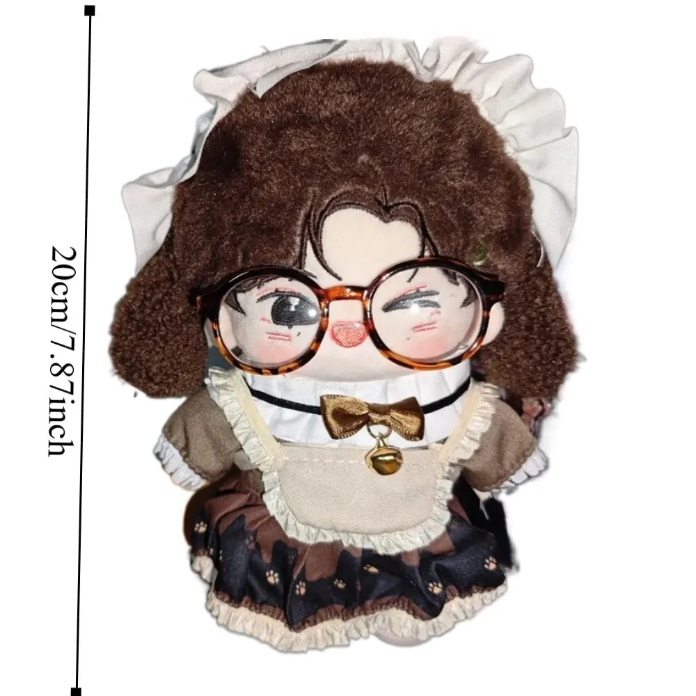 1 set Rabbit Set 20cm Cotton Clothes Cat Paw Lolita Dress Cotton 's Clothes Mini Fashion Clothes Children's Gift