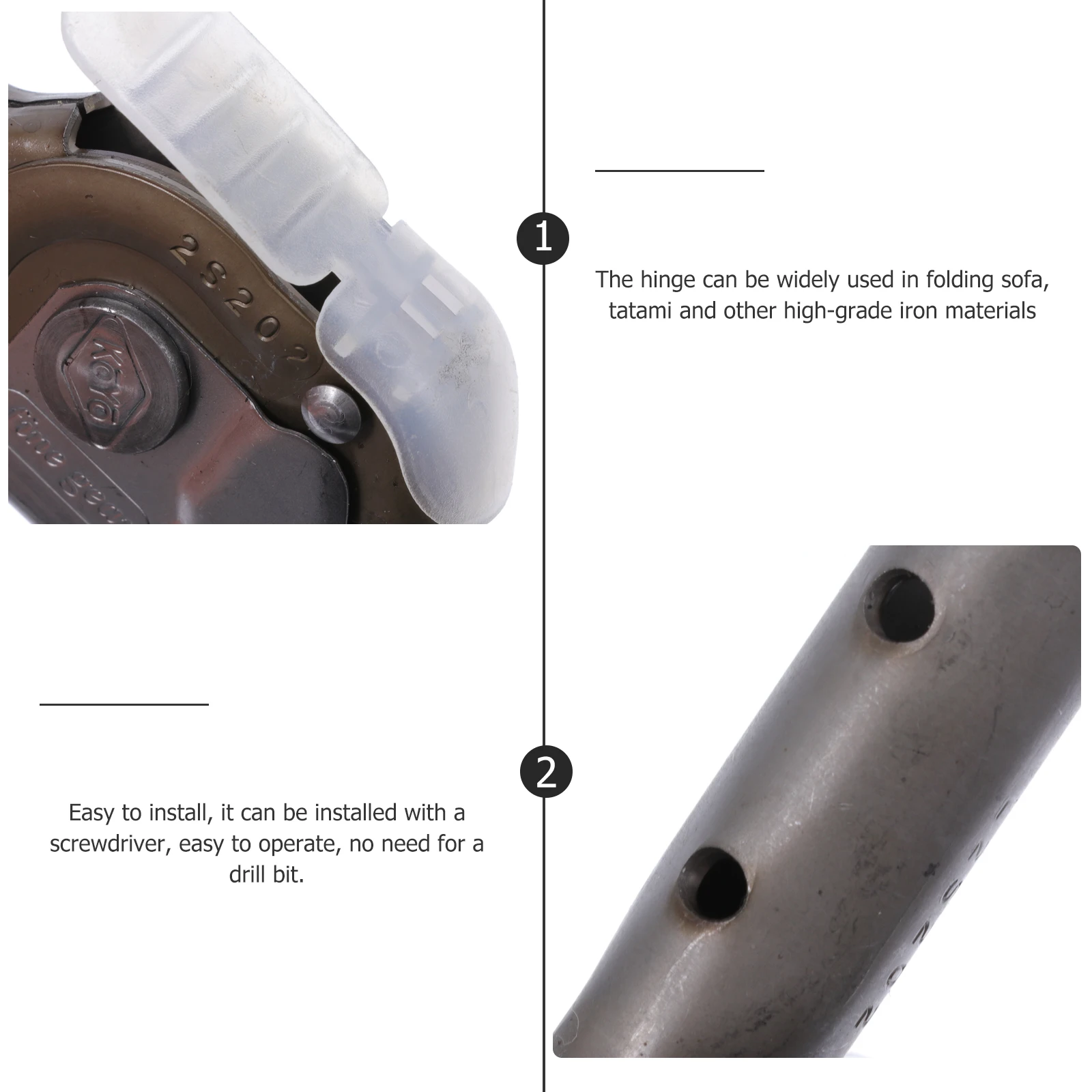 

2pcs Sofa Angle Adjuster Fold Sofa Joint Hinge Adjustable Connector For Tatami niture Fittings Decor High Hardness Solid Iron