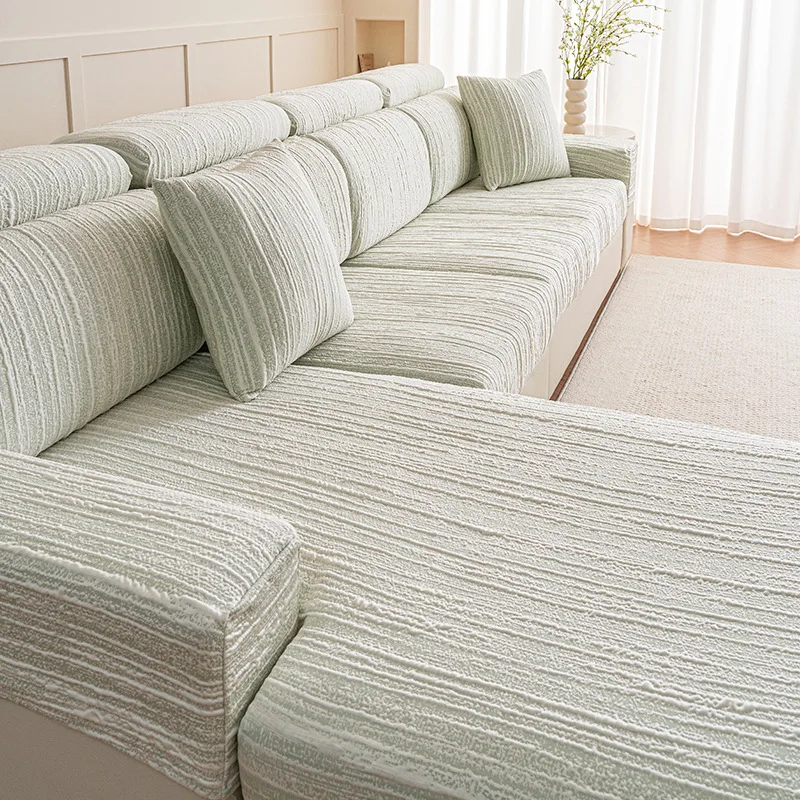 2026 Premium Winter Thermal Cat Proof Sofa Cover Durable Summer Elastic Couch Cover 1/2/3 Seater Chaise Seat Protector